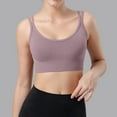 thumbnail image 6 of Women's Sexy Large Size Integrated High Strength Shockproof Yoga Running Fitness Sports Bra Sports Bra Non Removable Pads One Shoulder Bras for Women Sports Bra Padded Athletic Sports Bra Wireless, 6 of 8