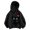 00-Black#1365, variant on Kiijoy Toddler Girls Hooded Sweatshirt Fall Loose Pullover Hoodie, Black, Sizes 4-5T