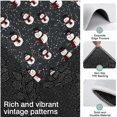thumbnail image 3 of Black Christmas Snowman Pattern Kitchen Rugs Sets Of 3,Kitchen Runner Rugs Non Skid Washable,Decorative Kitchen Floor Mats for Kitchen,Sink,Laundry,17"x30"+ 17"x47" + 17"x59", 3 of 6