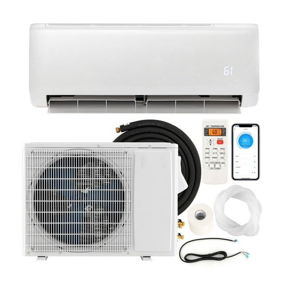 Airtural Series 24000 BTU 21 SEER2 Ductless Mini Split Air Conditioner Heater Energy Star Certified WiFi Enabled