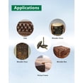 thumbnail image 2 of 24 Boxes  (200 Pcs/Box) MEITE Upholstery Tacks 3/4-inch 19*23mm Head Dia. Silver Tack Nails, 2 of 6