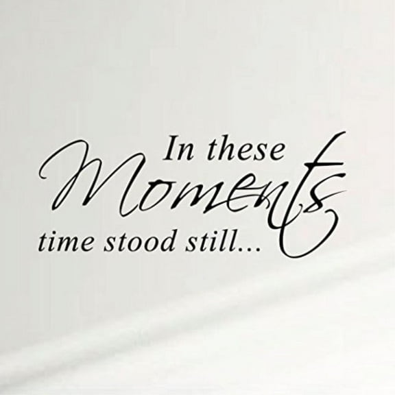 Innovative Stencils 'In These Moments Time Stood Still' Home Wall Decal