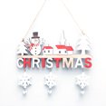 thumbnail image 1 of Wooden Hanging Xmas Festive Sign, Fashion Xmas Tree Hanging Ornament for Home Decor Front Door Tree, 1 of 5