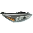 thumbnail image 4 of Headlight Compatible with 2015-2018 Ford Focus 2.0L 1.0L I4 Ti-VCT EcoBoost Right Passenger Side HALOGEN RF10010027Q 123HP, 4 of 6