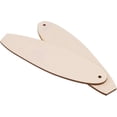 thumbnail image 4 of Set Of 16, Wooden Plaques With Hole Rustic Wood Surfboard For For Kids Diy Wall Decor, 4 of 5