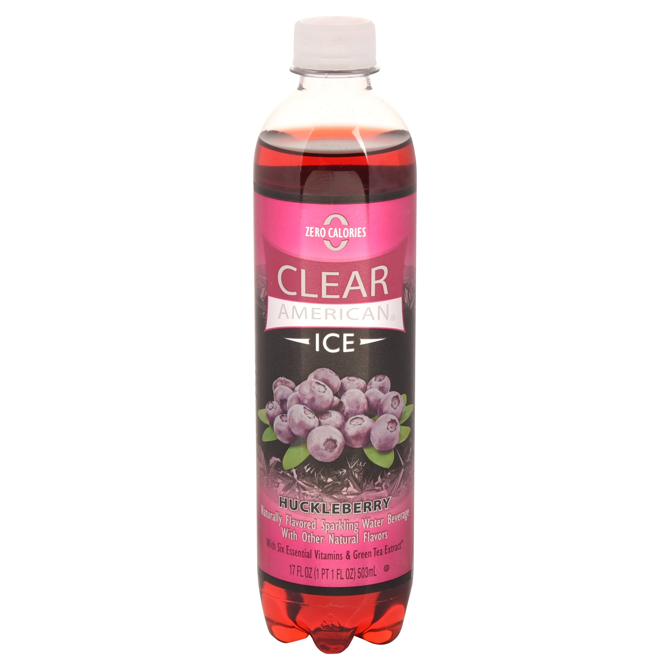 Clear American Ice Huckleberry Sparkling Water, 17 Fl. Oz. Walmart