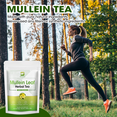 thumbnail image 5 of Mullein Leaf Tea for Lungs Cleanse and Respiratory Support, Made with Pure Mullein Leaves, Caffeine Free, 42 Tea Bags, 5 of 6