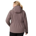 thumbnail image 3 of Free Country Women's Plus Size Aeris II Super Softshell® Jacket Driftwood 1X, 3 of 3