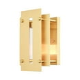 thumbnail image 5 of 21771-12-Livex Lighting-Utrecht - 10 One Light Outdoor Wall Lantern Satin Brass Finish with Clear, 5 of 11