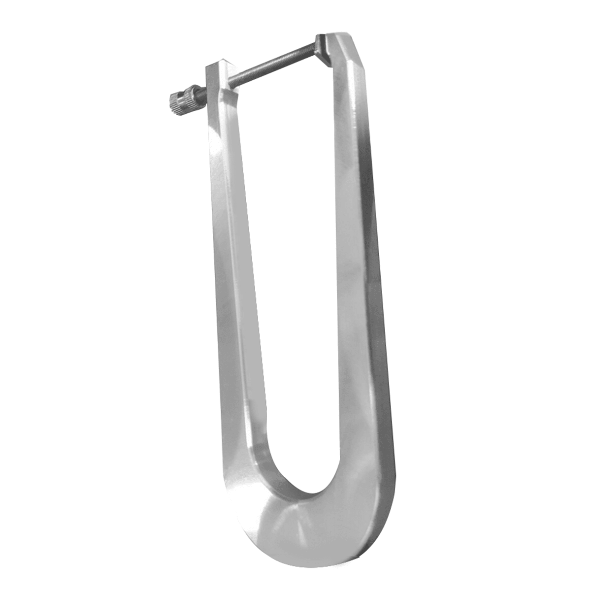 Guitar Bridge Clamp for Guitar Maker Luthier Tool Throat Depth 20cm for Wood Guitar Fittings,1 * Guitar Bridge Clamp,Silver