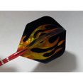 thumbnail image 4 of Bangcool 30PCS Dart Flight Creative Fashion Reflective Plastic Dart Wing Dart Supplies, 4 of 10