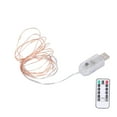 thumbnail image 2 of LED String Lights, USB Powered String Lamp Long Battery Life Copper Wire Adjustable Brightness  For Outdoor For Christmas Decoration For Indoor, 2 of 8