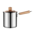 thumbnail image 2 of Sartén profunda, sartén de cocina, utensilios de cocina multifunción, olla japonesa Tempura para freír patatas fritas, pescado seco para fiestas Sólo olla para freír BLESIY Freidora, 2 of 8