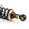 thumbnail image 2 of Pair Universal 400mm 15.74" For Motorcycle Shock Absorber Rear Suspension Black&Gold, 2 of 8