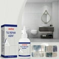 thumbnail image 2 of tzyudk Multi-Purpose Tile Filler Adhesive Penetrating Tile Adhesive Tile Repair Bathroom Kitchen Tile Repair 100ml Affordable Useful multicolor Plastic, 2 of 6