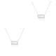 thumbnail image 2 of Collar del Zodiaco Minnieouse Acuario Plata 2piezas, 2 of 6