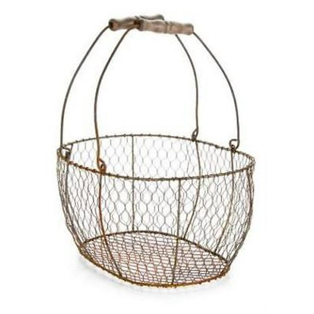 2PK Wire Basket with Handles 12.5" L x 9" W x 6.25" H