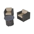 thumbnail image 2 of 3-Piece All-Weather Seating Group with premium Cushions – Assembly Required, 2 of 6