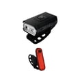thumbnail image 1 of Kit luz Led Xtellar para bicicleta AB02 delantera y trasera color negro 1200lm, 1 of 5