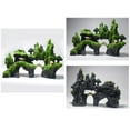 thumbnail image 7 of Ludlz Aquarium Artificial Rockery Moss Rock Resin Stone Fish Tank Hiding Cave Decor, 7 of 7