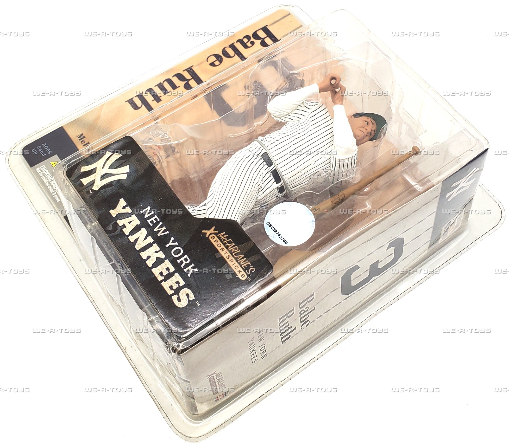 MLB Cooperstown Collection NY Yankees Babe Ruth Figure 2005