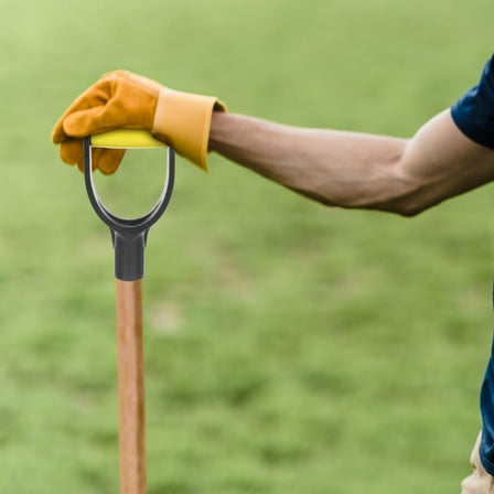 Masteelf  Spade Handle Replacement Ergonomic Shovel Easy to Hold Work