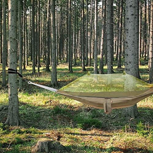 Bliss Hammocks BH-406XL-N-FG Extra Wide Hammock in a Bag w/ Mosquito Net - Green