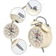 thumbnail image 2 of Silent Morning Alarm Clock, Vintage Retro Alarm Clock Night Light Loud Ringing Double Bell Quartz, 2 of 5