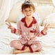 thumbnail image 1 of Conjuntos de pijamas de algodón para niños y niñas, ropa de dormir con dibujos animados, Tops de manga larga, pantalones, 2021, 1 of 2
