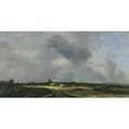 thumbnail image 3 of Jacob van Ruisdael 18x11 Black Modern Framed Museum Art Print Titled - View of Naarden (1647), 3 of 5