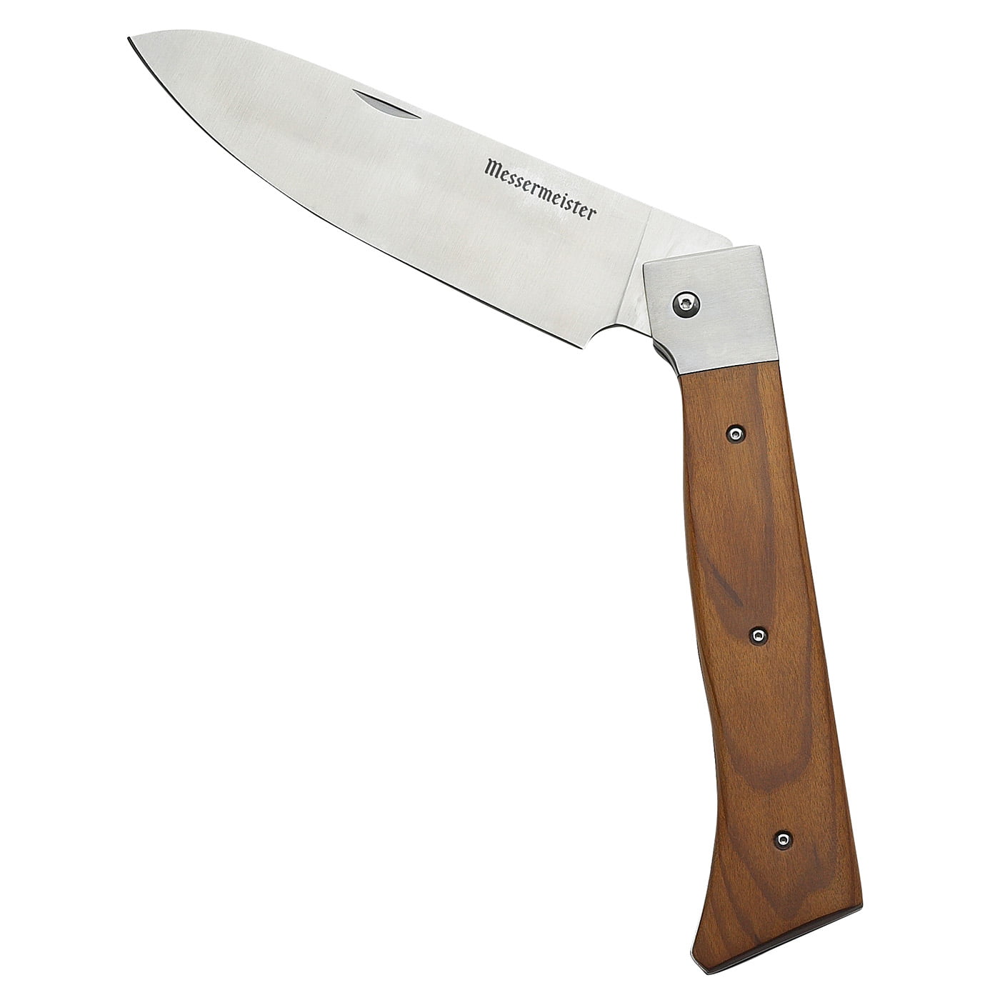 Messermeister Adventure Chef 6-Inch Folding Chef's Knife (Carbonized Maple)  
