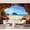 Color 3, variant on Wall Mural Peel and Stick Seaside View Cave Opening Sandy Beach Greenery Self-Adhesive Wallpaper Removable Wall Decal Wall Sticker Home Decor for Living Room Bedroom 100"x144"