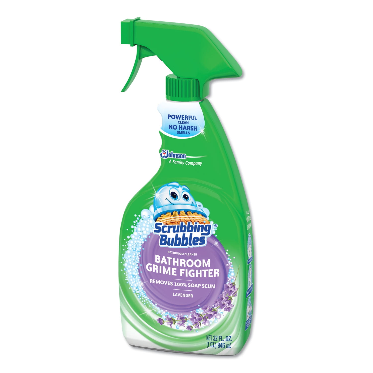Buy Scrubbing Bubbles Sc Johnson Bathroom Grime Fighter, Lavender Scent