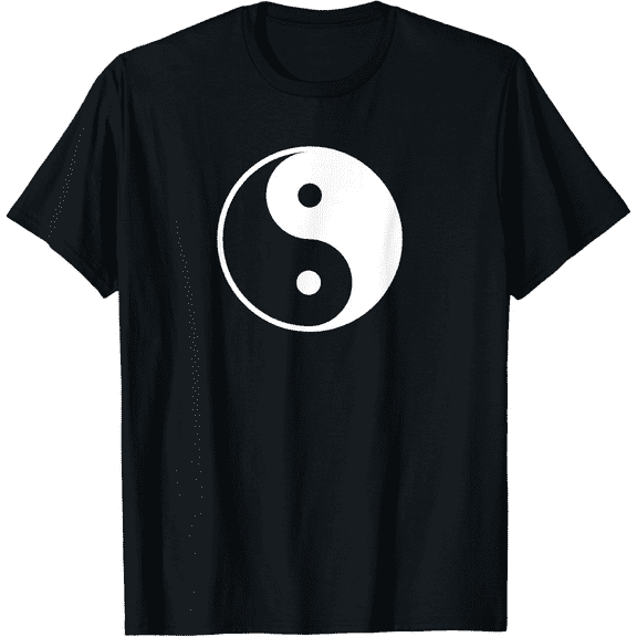 Yin Yang designs Men Women T-Shirt