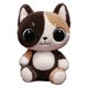 thumbnail image 1 of Exquisite Cat Shape Sleeping Hug Doll, Plush Toy for Kids with Bed, Birthday Gift Doll, 1 of 4