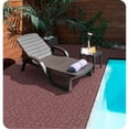 thumbnail image 5 of 44 Pack Plastic Interlocking Deck Tiles,12" Waterproof Outdoor Flooring,All Weather Use, Patio Floor Decking Tiles for Porch Poolside Balcony Backyard,Stone Texture,Grey 02, 5 of 7