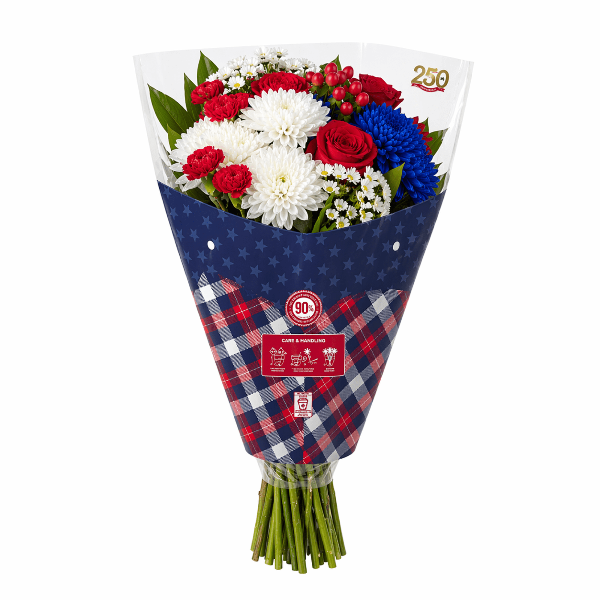 Independence Day Mixed Bouquet Extra Large, Colors May Vary