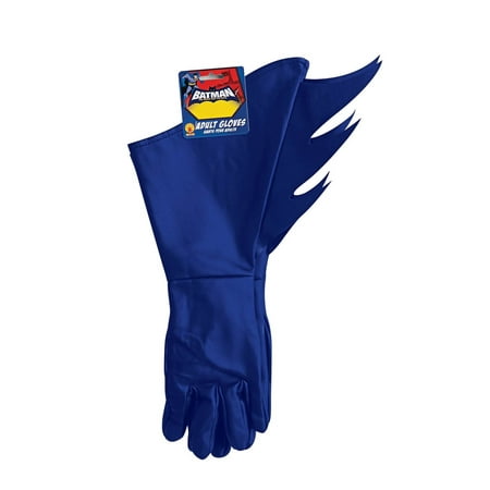 Brave and the Bold Adult Batman Gauntlets Halloween Costume Accessory