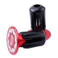 thumbnail image 2 of 1 par de empuñaduras de manillar de bicicleta, tapas de manillar de aleación de aluminio, tapón de extremo rojo kusrkot Tapones de extremo de manillar, 2 of 8