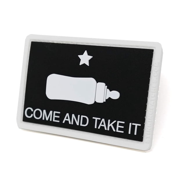 Bolsa de Pañales Come and Take It PVC Parche Táctico Divertido