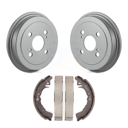 Transit Auto Rear Coated Brake Drum Shoes Kit for Car 2000-2005 Toyota Echo KGN-100026