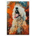 thumbnail image 3 of Hudo Funny Scream Komondor Dog Poster Wall Art Decor Komondor Dog Canvas Wall Art - Canvas Wall Art - Dog Decor, 3 of 5