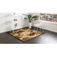 thumbnail image 3 of Rugs.com Pastoral Collection Rug – 4 Ft Square Cream Medium Rug Perfect For Living Rooms, Kitchens, Entryways, 3 of 9