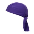 thumbnail image 1 of TOPTIE Do Rag Cycling Pirate Hat Cooling Helmet Liner Skull Cap Headwear-Purple, 1 of 7