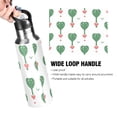 thumbnail image 4 of Love Trees Hearts Sports Bottle with Straw Stainless Steel Water Jug Portable Thermal Cup Leak-proof 1000ML, 4 of 9