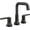 Matte Black, variant on Delta 3554-Mpu-Dst Trinsic 1.2 GPM Widespread Bathroom Faucet - Bronze