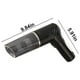 thumbnail image 3 of Teissuly Clearance USB Portable Handheld Vacuum With Washable Filter, 120W High Power, Quick Cleaning For Car, House & Office(Black, ) Teissuly WER2023081600348, 3 of 7