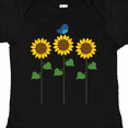 thumbnail image 4 of Inktastic Sunflower Garden and Bird Boys or Girls Baby Bodysuit, 4 of 5
