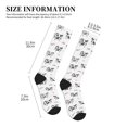 thumbnail image 2 of Compression Socks For Women And Men - Funny Cute Cow Color Grass Compression Socks Circulation For Workout, 2 of 2