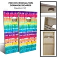 thumbnail image 2 of Slick Woody's Regulation Tie-Dye Rainbow Stripes Cornhole Boards in Multi-Color, 2 of 2